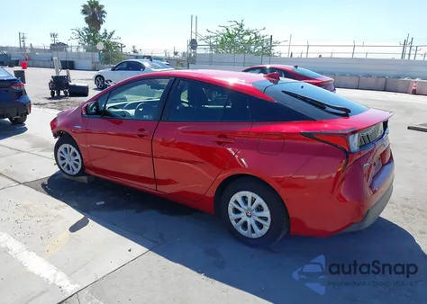 2019 Toyota Prius Le z USA, uszkodzony, nr VIN JTDKARFU7K3079334